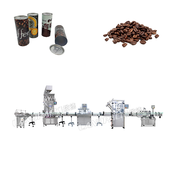 咖啡豆betway官方登陆_易拉罐裝咖啡豆大豆綠豆顆粒灌裝設備
